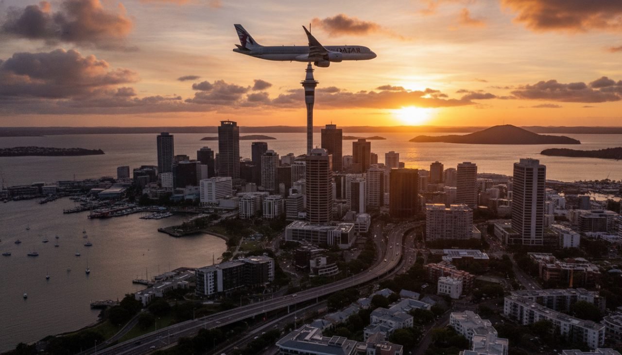 Ilustrasi: Qatar Airways Buka Rute Doha-Auckland via Melbourne, Mulai Desember 2026